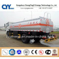 Chemical LNG Lox Lin Lar Lco2 Combustible Semi-remorque